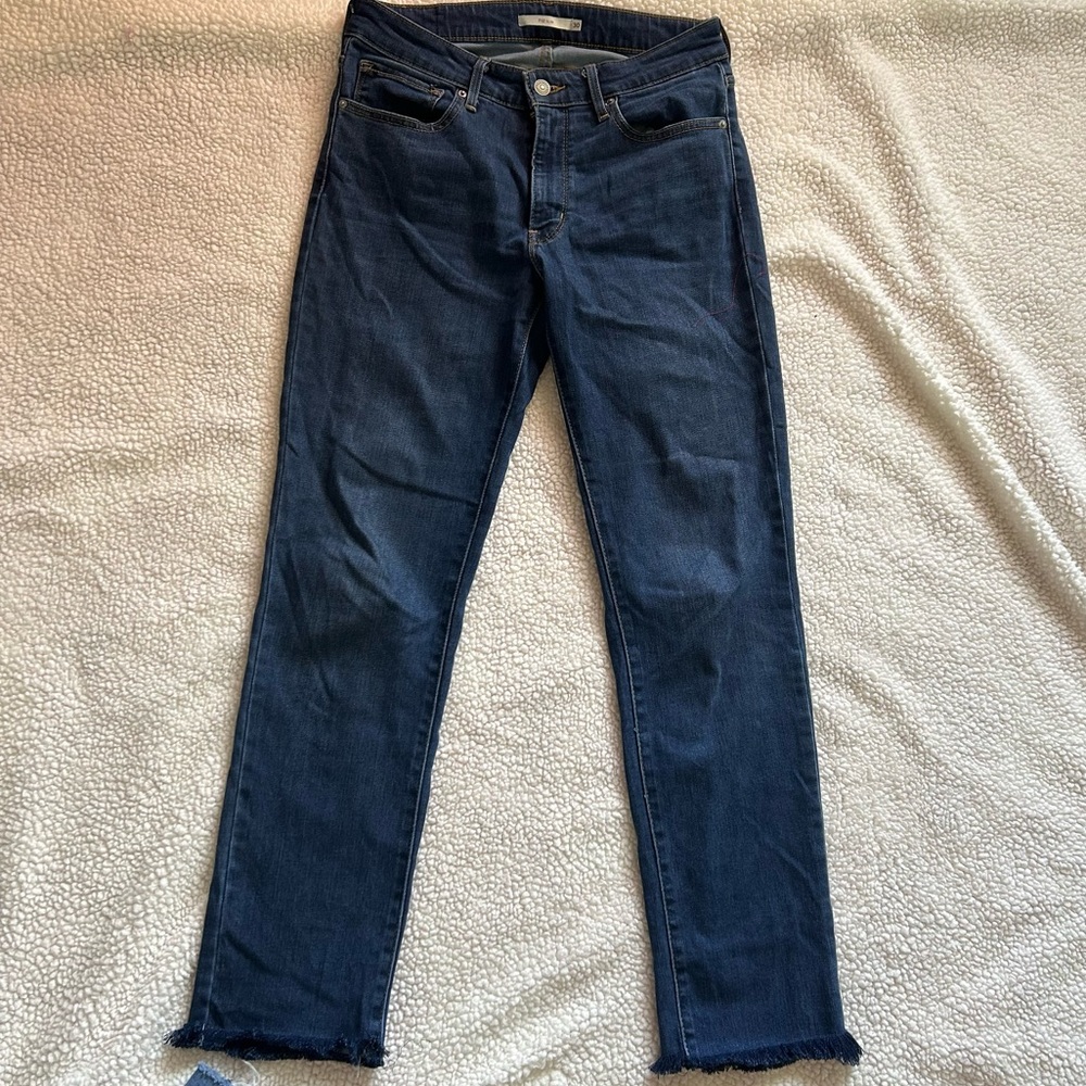 Levi's Dark Blue Jeans